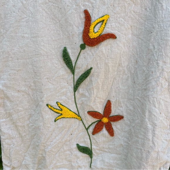 RARE Vintage Juli Jr.of Slumbertogs with Floral Textile Embellishment - Picture 8 of 8